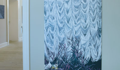 Anne Skole Overgaard. Titel: Gardin